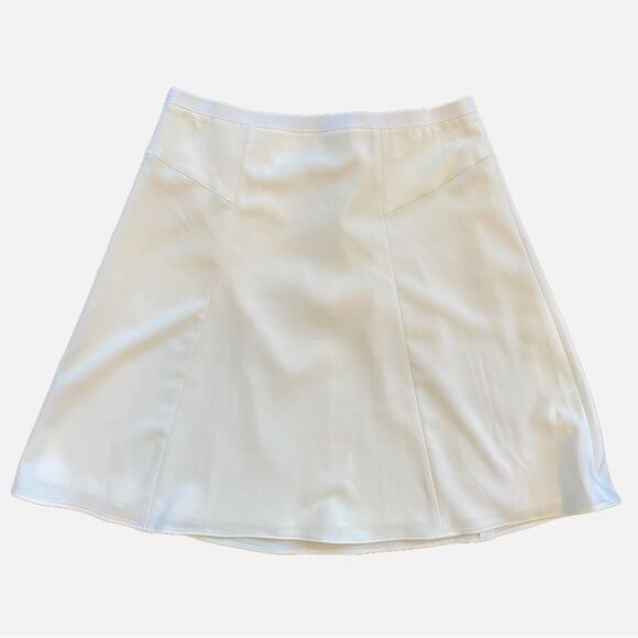 Tahari Caroline skirt in Joey white weight size 0 VIntage Vogue - Picture 1 of 7